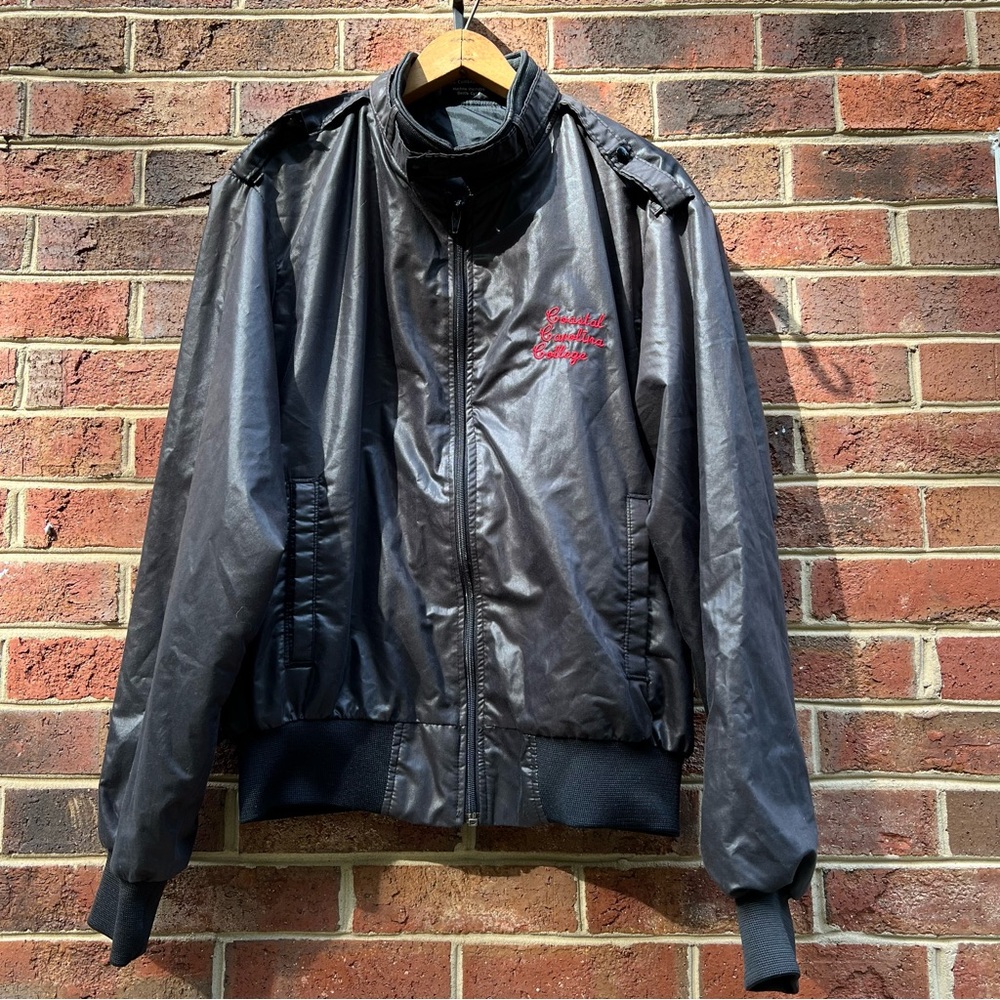 Vintage Coastal Carolina Varsity Bomber Jacket